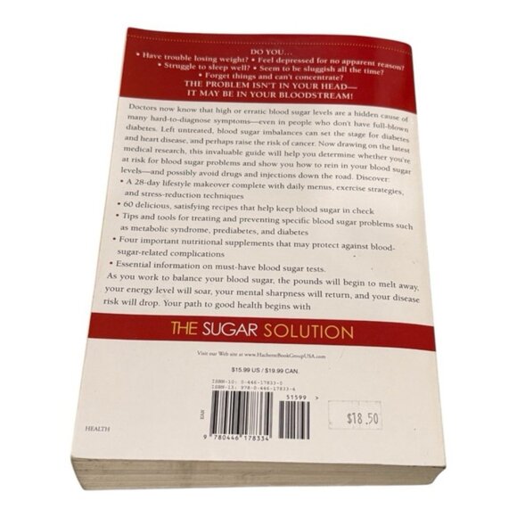 Preventions The Sugar Solution Ann Fittante Paperback - Picture 8 of 9
